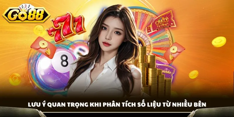 Lưu ý quan trọng khi phân tích số liệu từ nhiều bên