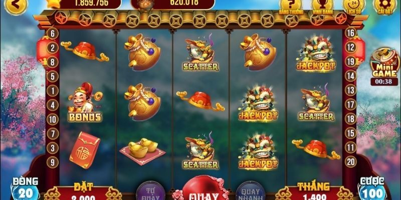 Trải nghiệm giải trí trực tuyến hấp dẫn qua từng vòng quay hũ